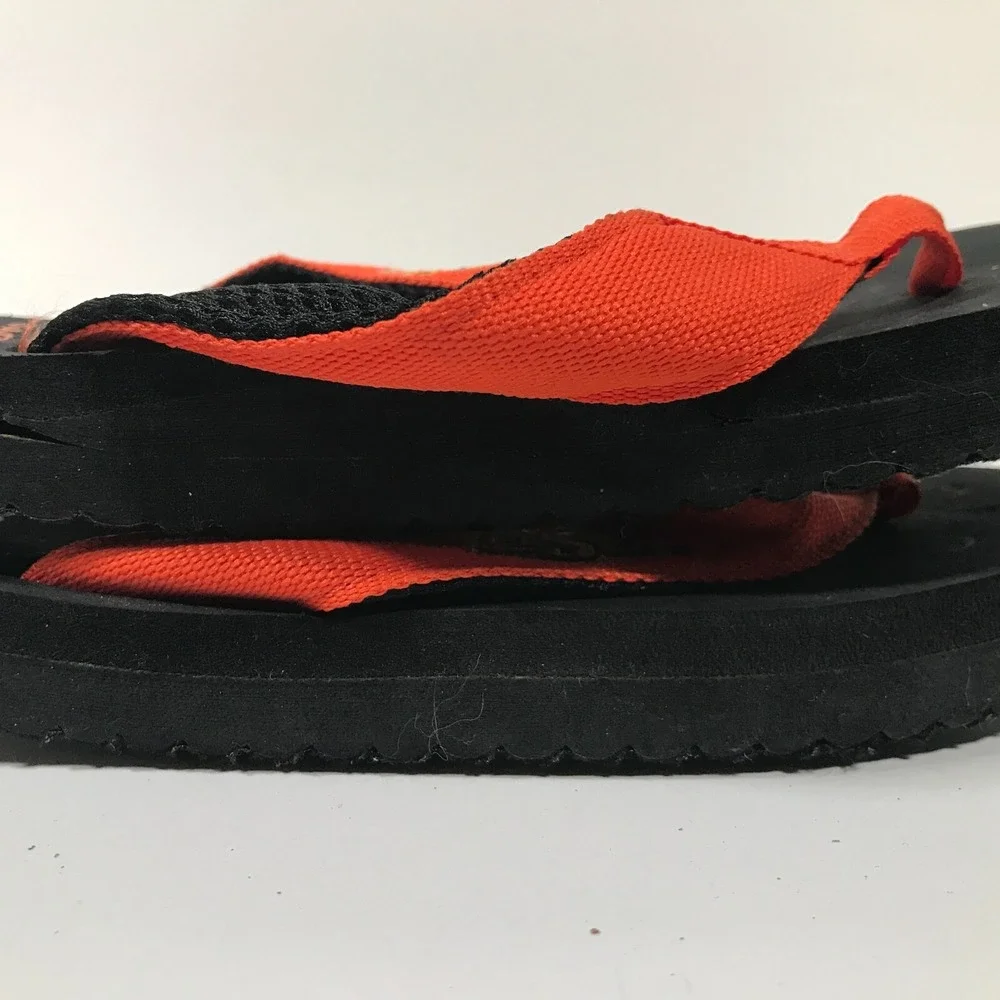 NCAA OSU Oklahoma State Cowboys Nylon Flip Flop Thong Mens‎ US 7/8 UK 7 EU 40.5